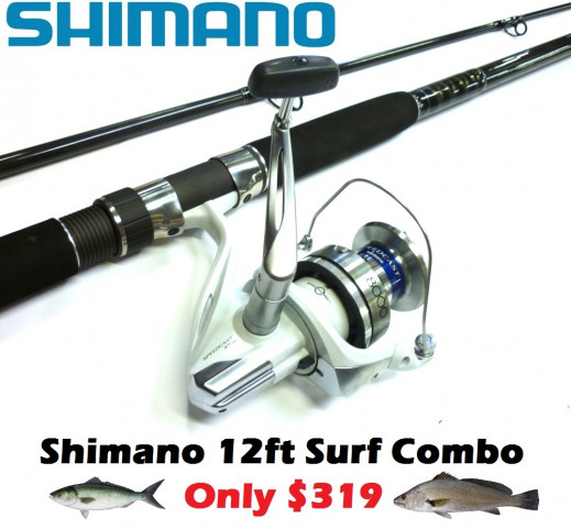 Shimano Quality Beach Fishing Combo - Only $319 -Ray & Anne's Tackle &  Marine site