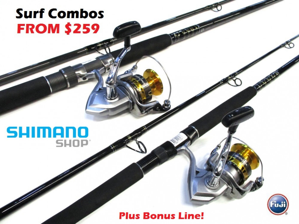Shimano Beach / Land Base Combos -Ray & Anne's Tackle & Marine site