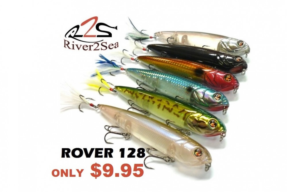 River 2 Sea Rover 128 Surface Lures - Now Only $9.95 -Ray & Anne's Tackle &  Marine site