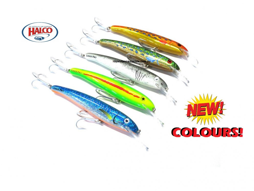 New Halco Laser Pro Colours - In Stock Now! -Ray & Anne's Tackle
