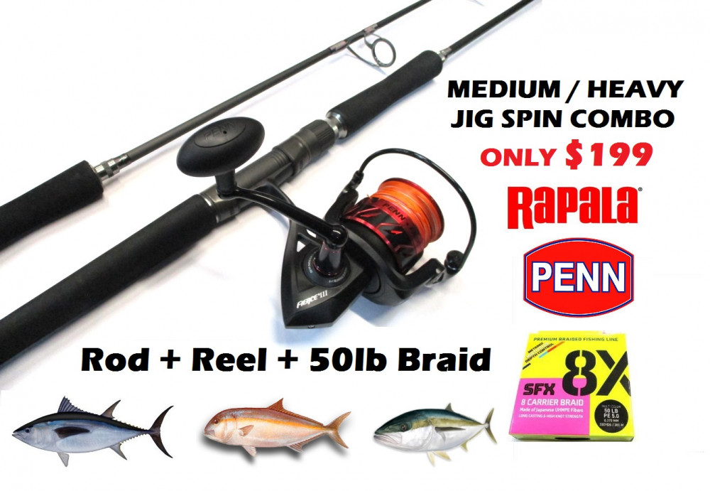 Rapala RType 540XH Jig Rods Not 159 Only 89 Ray & Anne's Tackle & Marine site
