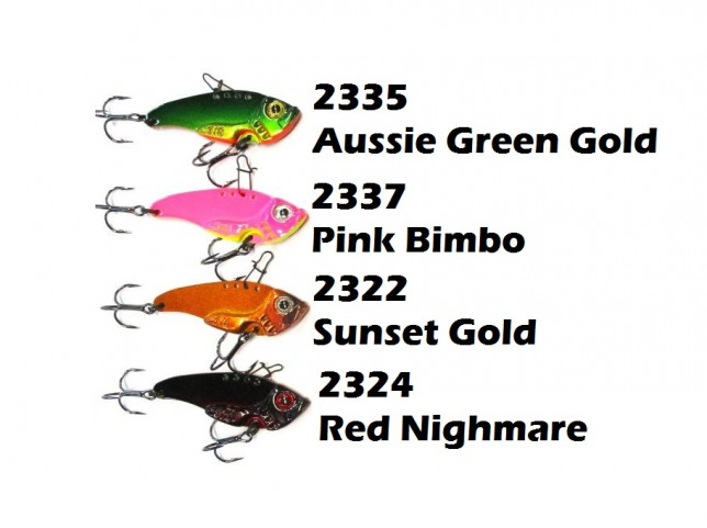 TT Switchblade Metal Vib Lures - $12.95ea or 4 for $50 -Ray & Anne's Tackle  & Marine site