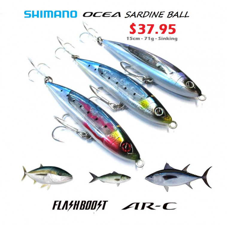 Shimano Ocea Sardine Ball Flash Boost Stickbait Lures 150mm 37 95 Ray And Anne S Tackle