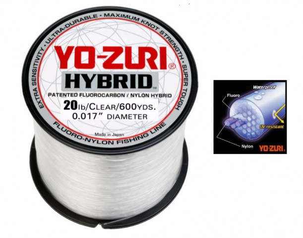 Yo-Zuri Hybrid Fishing Line - 250m & 550m Spools -Ray & Anne's