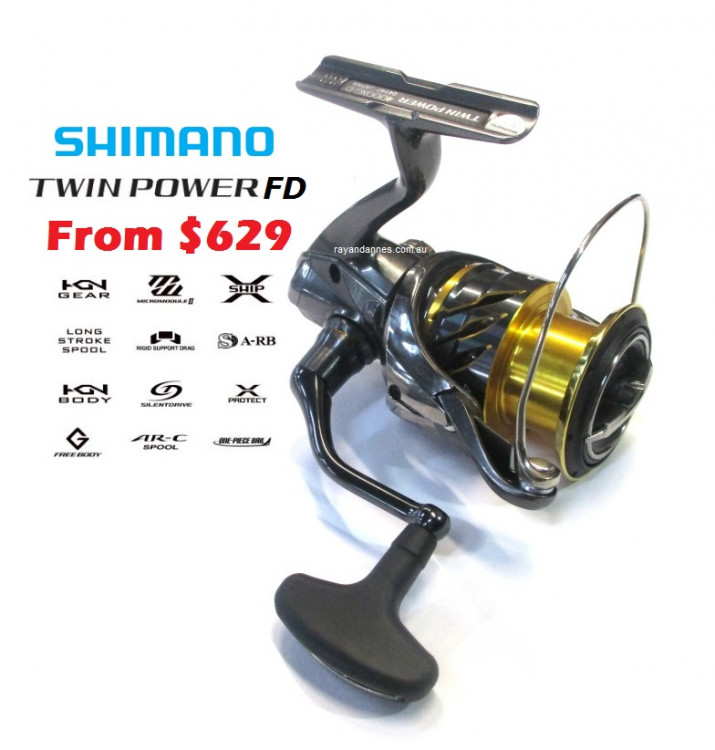 Shimano Twinpower FD Reels - From $629 -Ray & Anne's Tackle