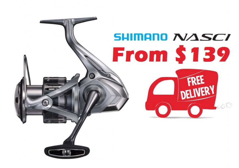 Shimano Nasci Reels - From $139 -Ray & Anne's Tackle & Marine site
