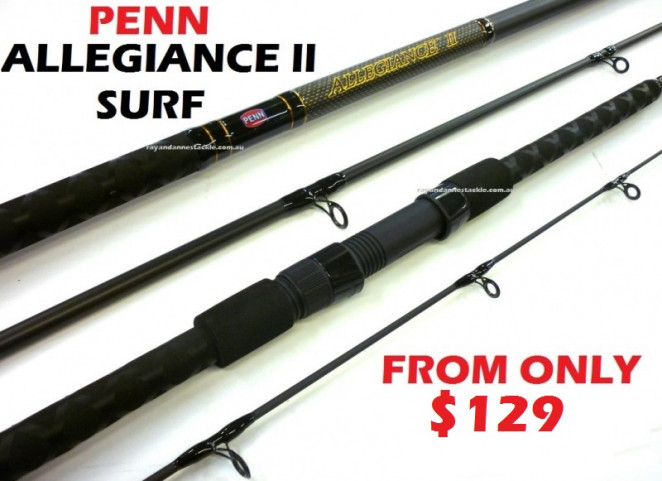 Penn Allegiance ll Surf Rods -Ray & Anne's Tackle & Marine site