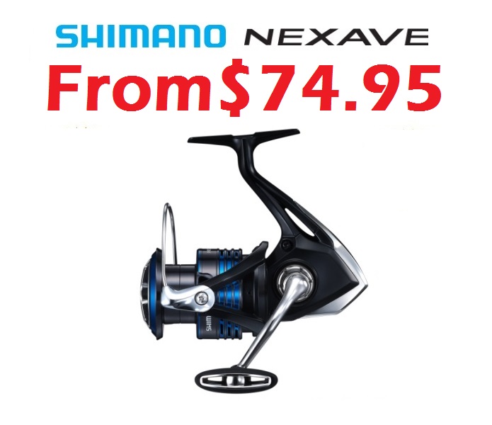 Shimano Nexave FI Reels - From $74.95 -Ray & Anne's Tackle & Marine site