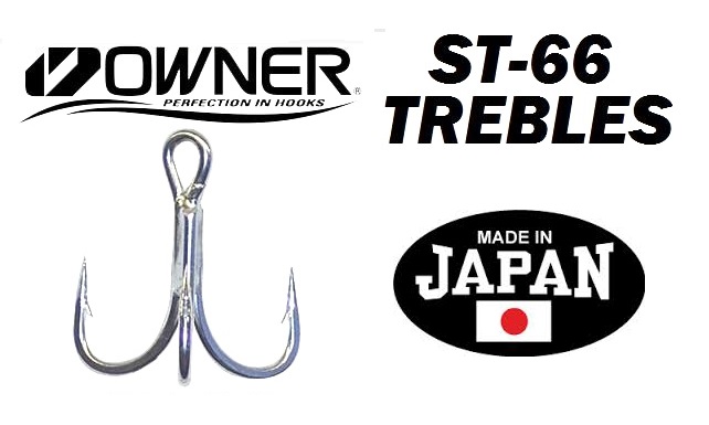 Owner Hooks - ST-66 Treble Packs -Ray & Anne's Tackle & Marine site
