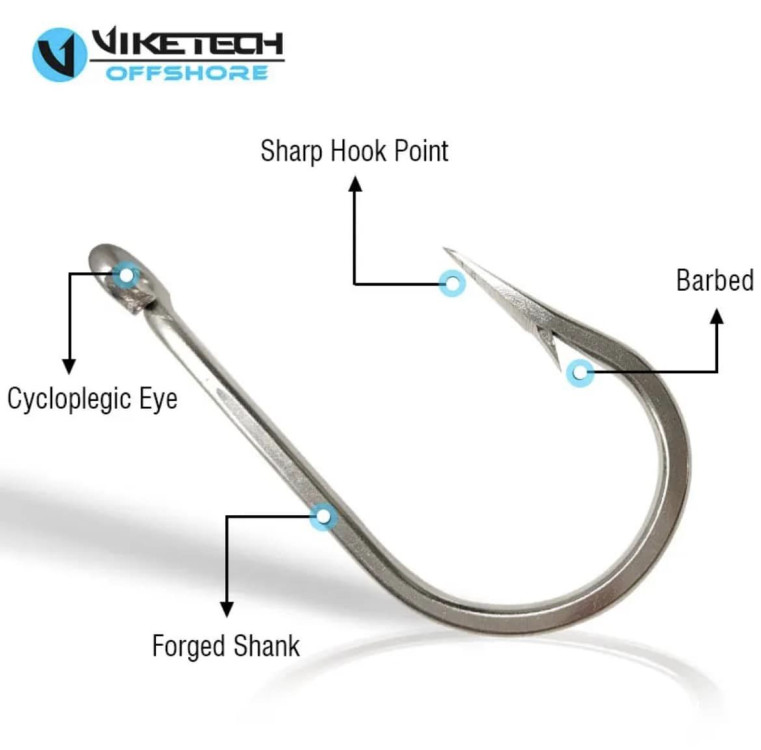 Stainless Steel Trolling / Game Fishing Hooks - Ray and Anne's Tackle Hub